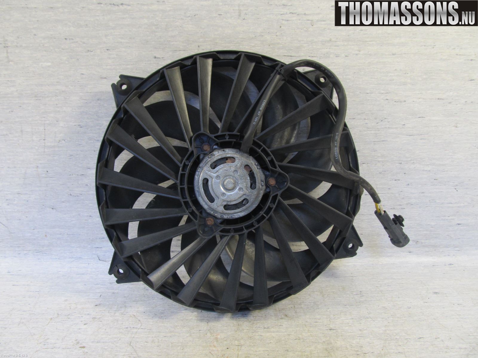 Fiat SCUDO 07-16 Kylfläkt El