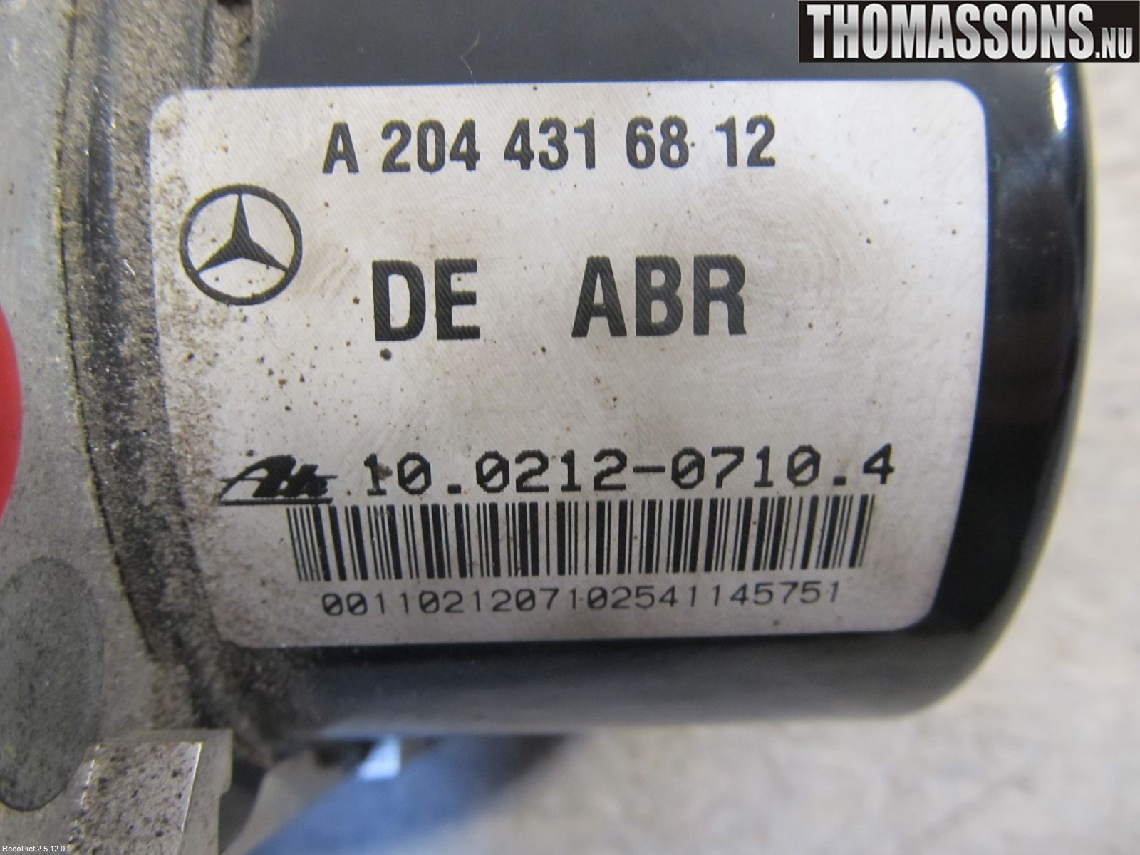 Övriga MB C-CLASS AMG (W204) Abs Hydraulaggregat