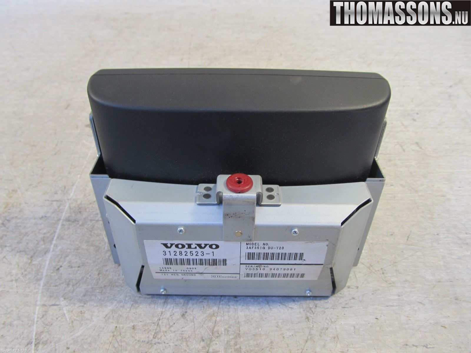 Volvo V70 08-13 Gps Navigator