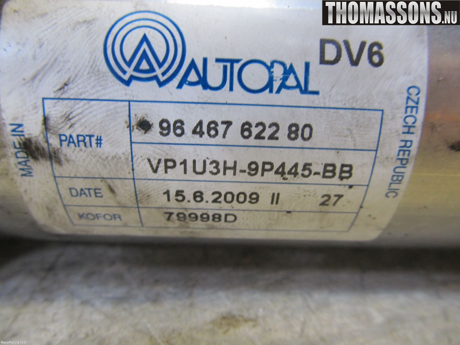 Citroen BERLINGO 08-18 Avgaskylare