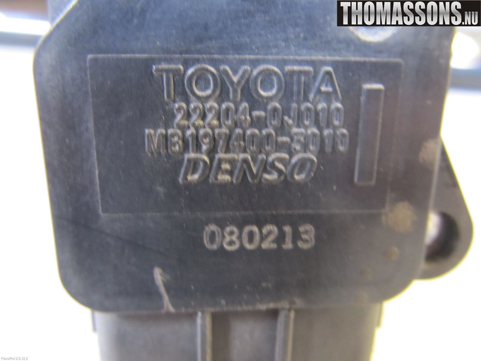 Toyota AVENSIS 07-08 Injluftmassamätare