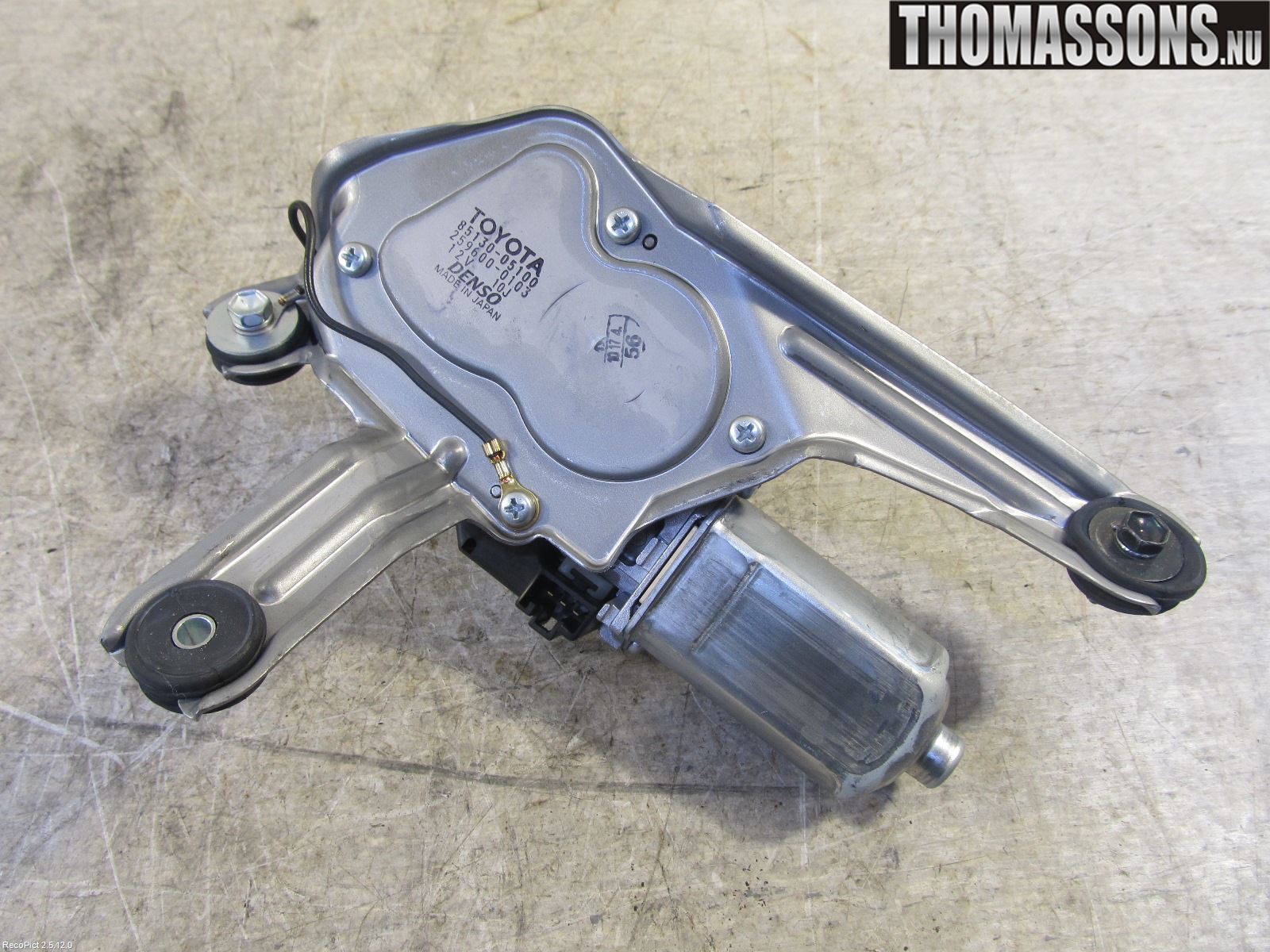Toyota AVENSIS 07-08 Torkarmotor Baklucka