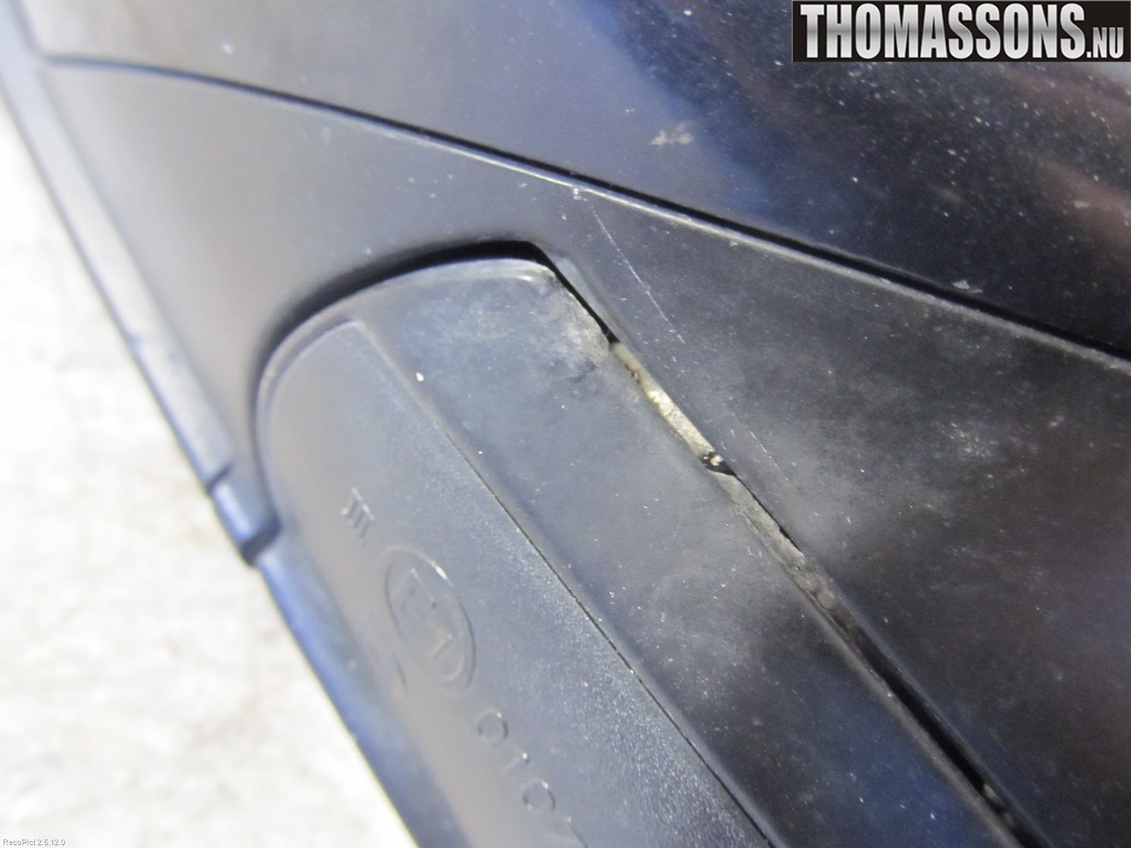 BMW 5 E60/61 Sed/Tou 02-10 Spegel Yttre El Hö