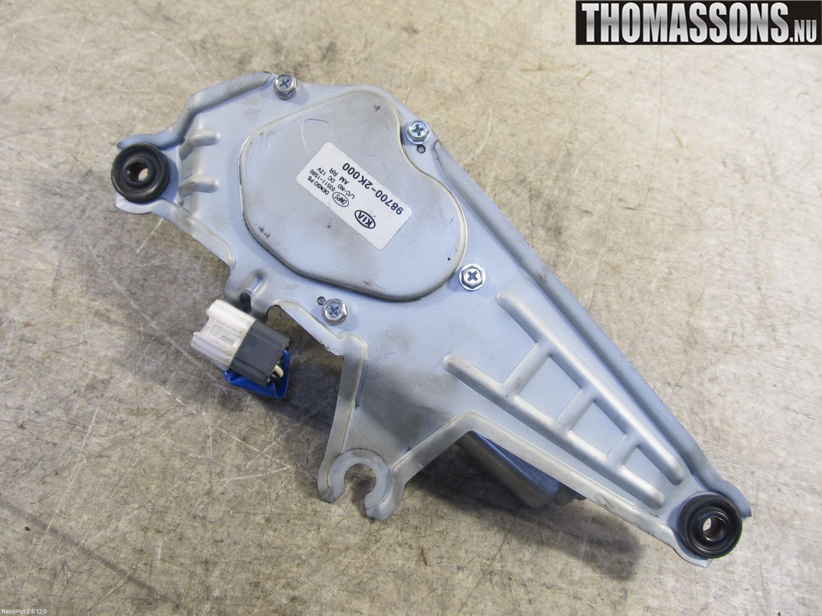 Kia SOUL 09- Torkarmotor Baklucka