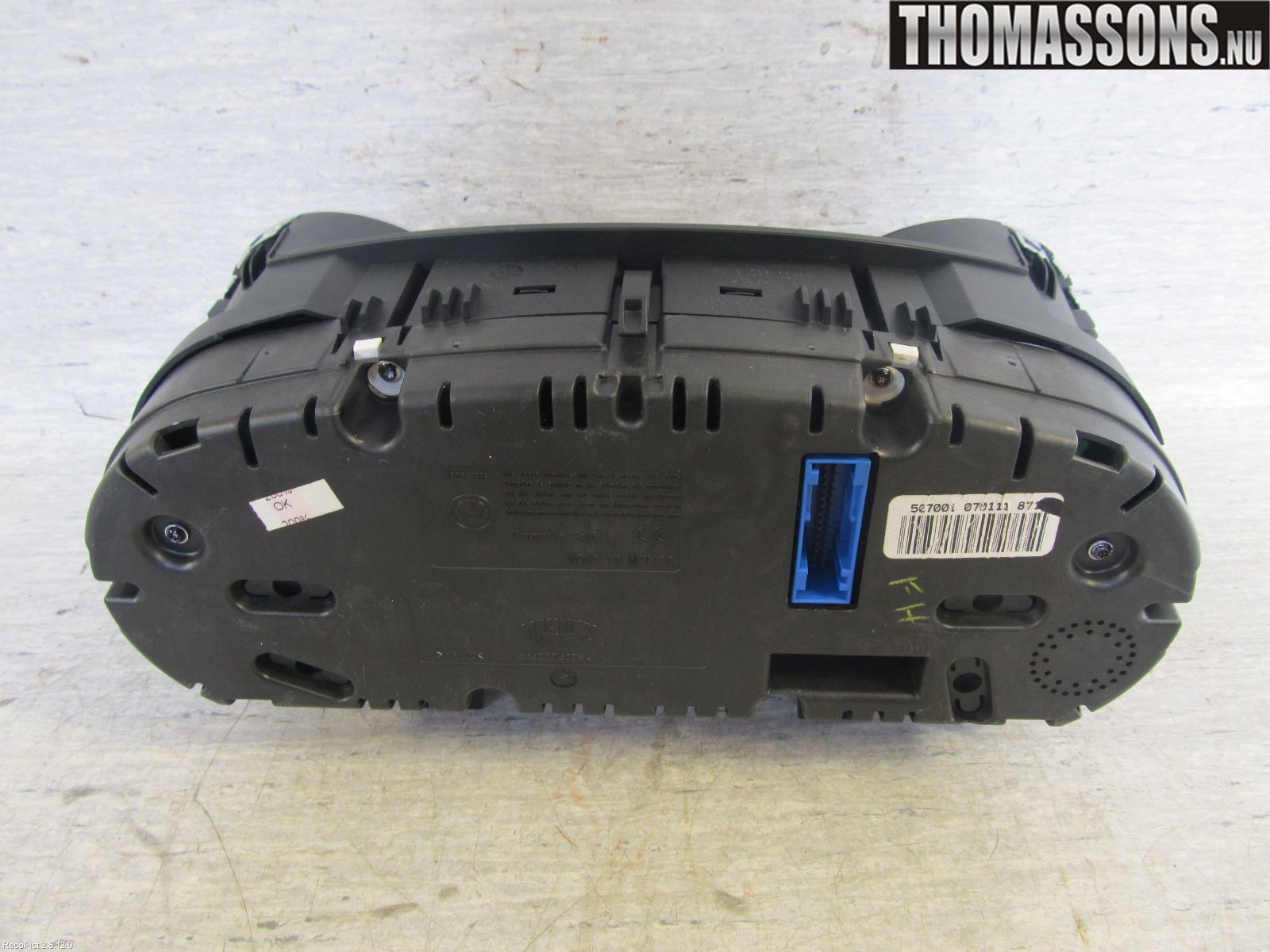 Volkswagen VW GOLF VI 09-13 Instrument Komb