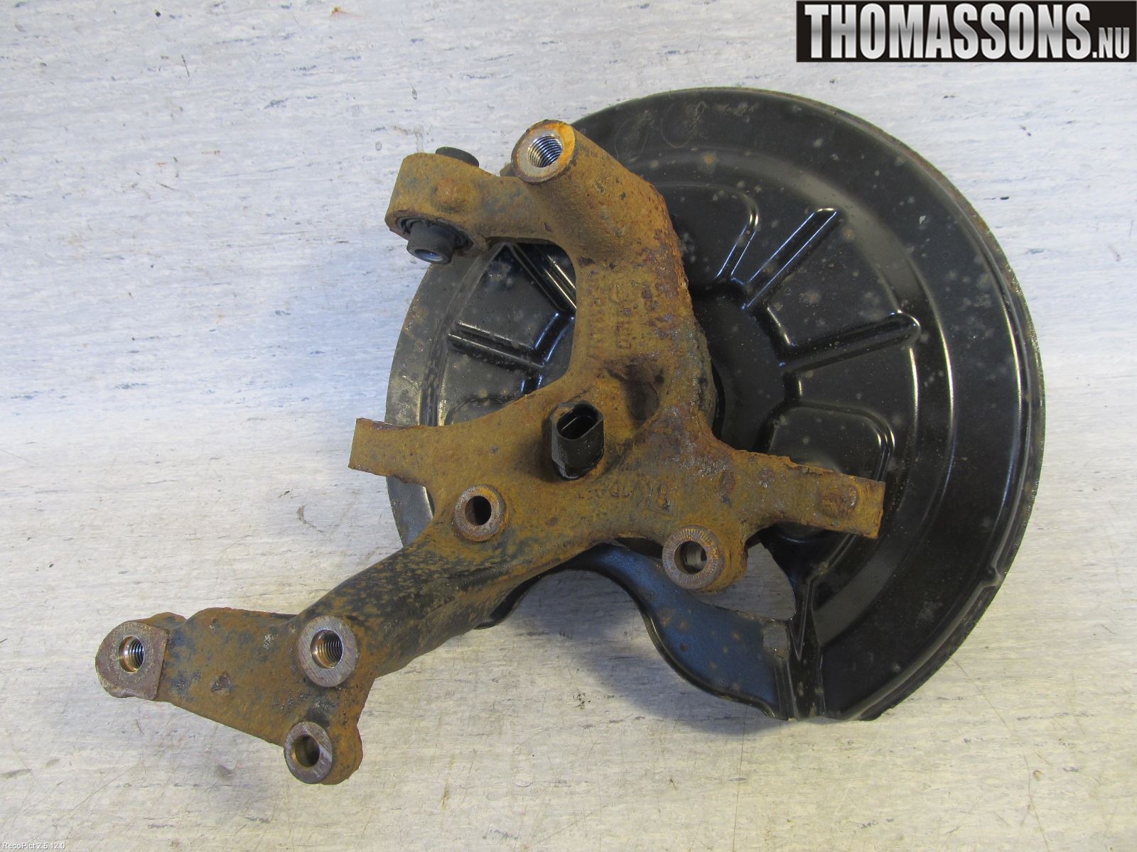 Volkswagen VW GOLF VI 09-13 Hjullagerhus-Spindel Vä B