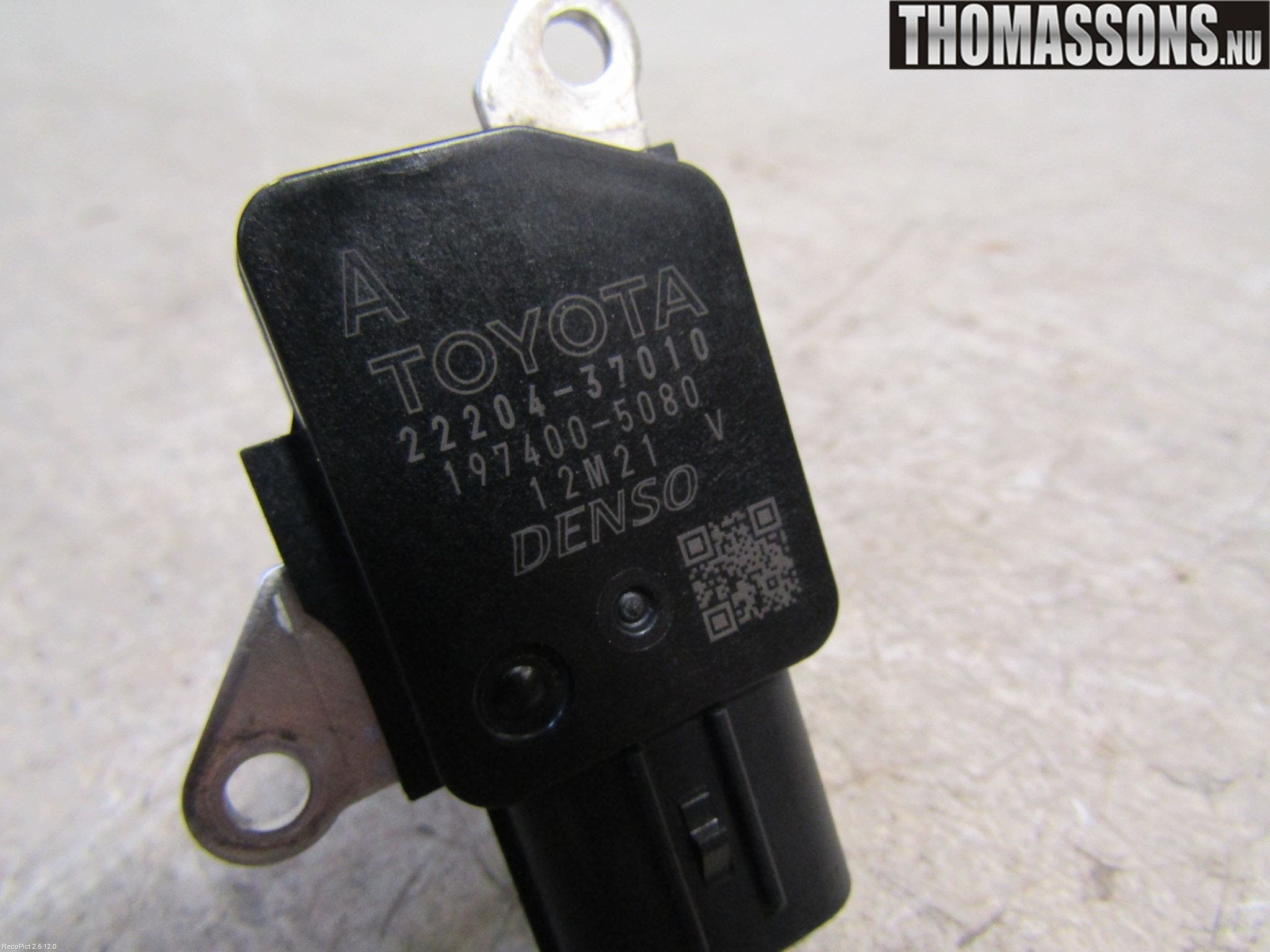 Toyota AURIS 10-12 Injluftmassamätare