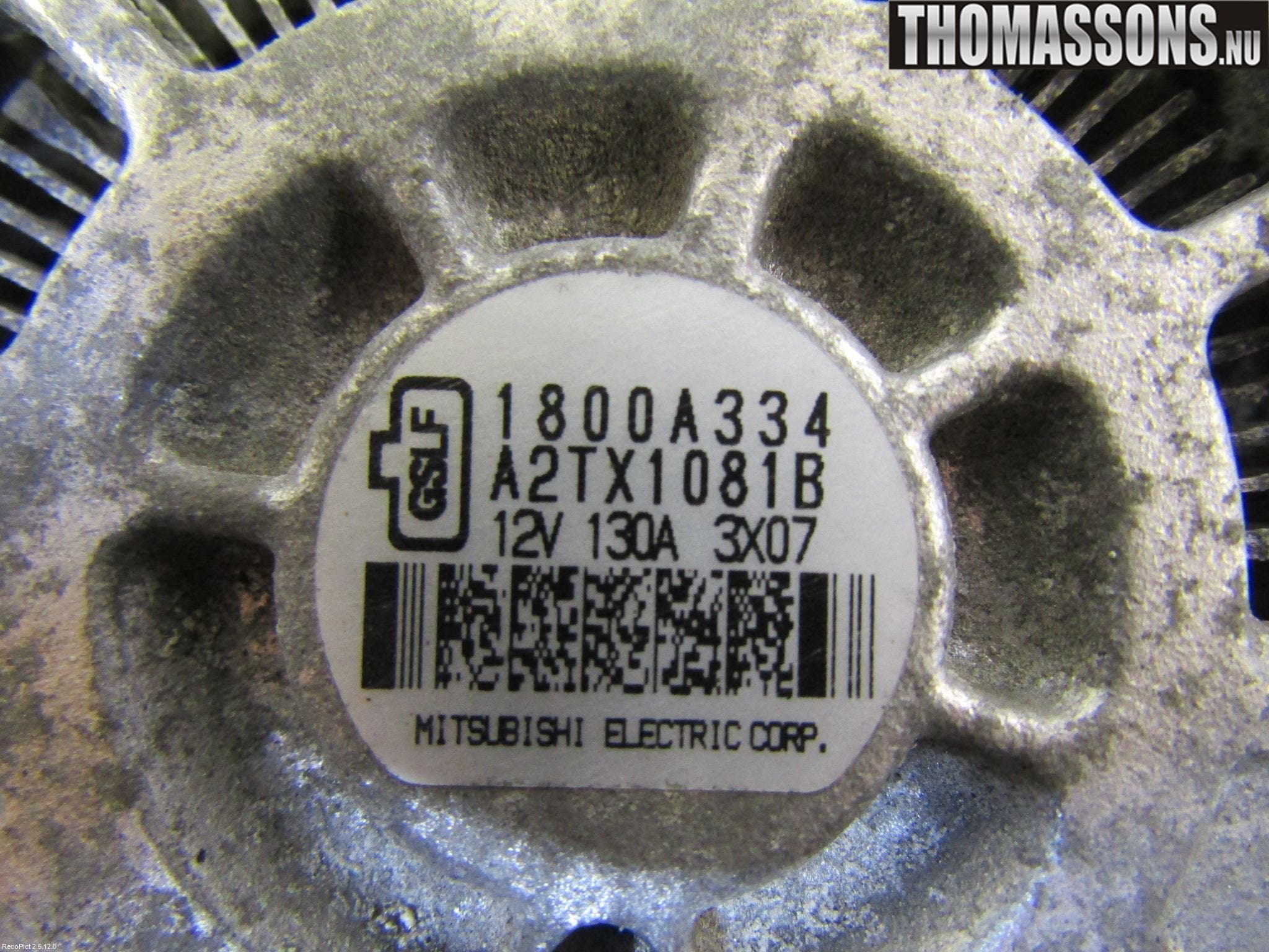 Mitsubishi OUTLANDER 13-21 Generator