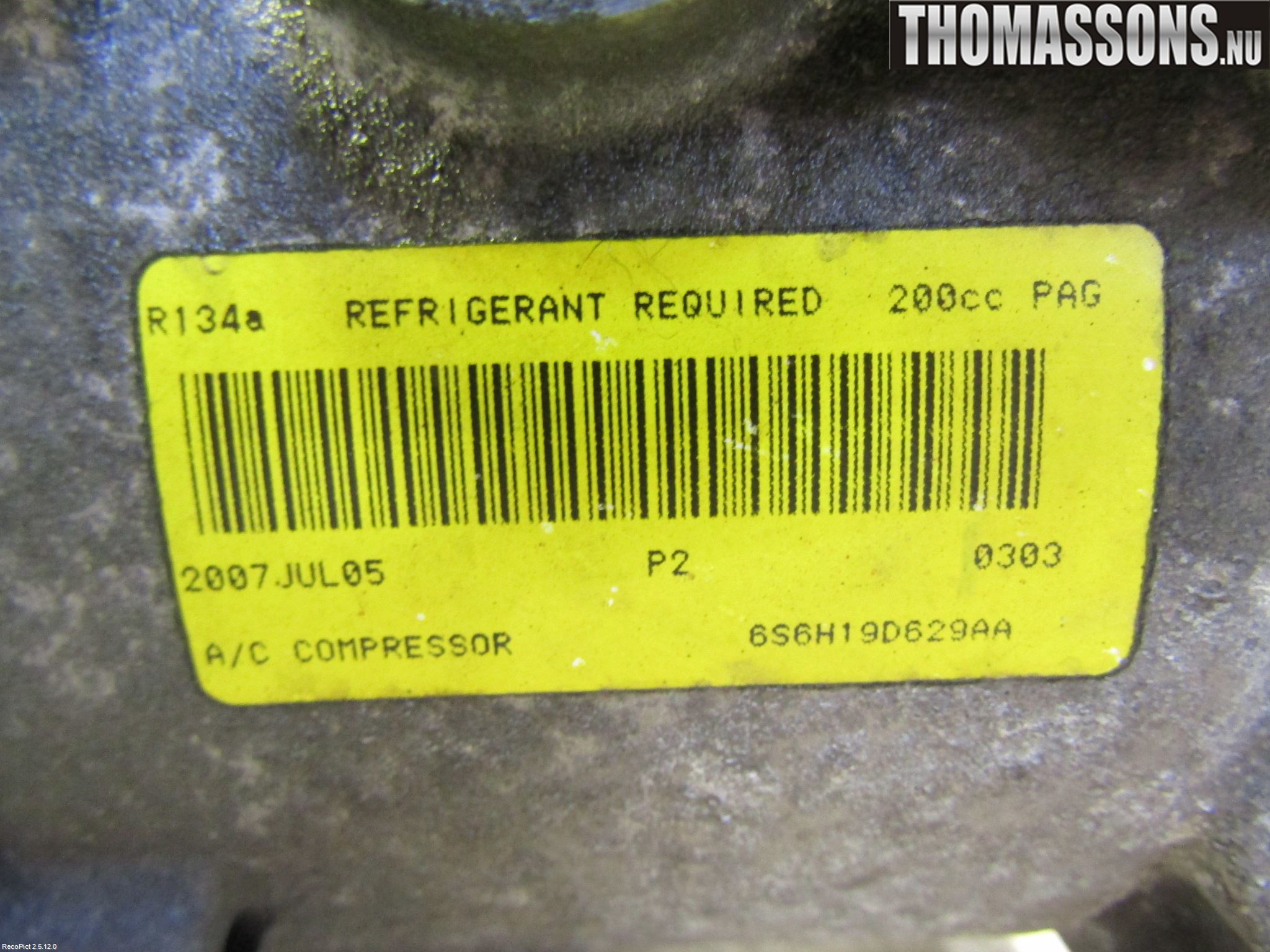 Ford FIESTA     06-08 Ac Kompressor