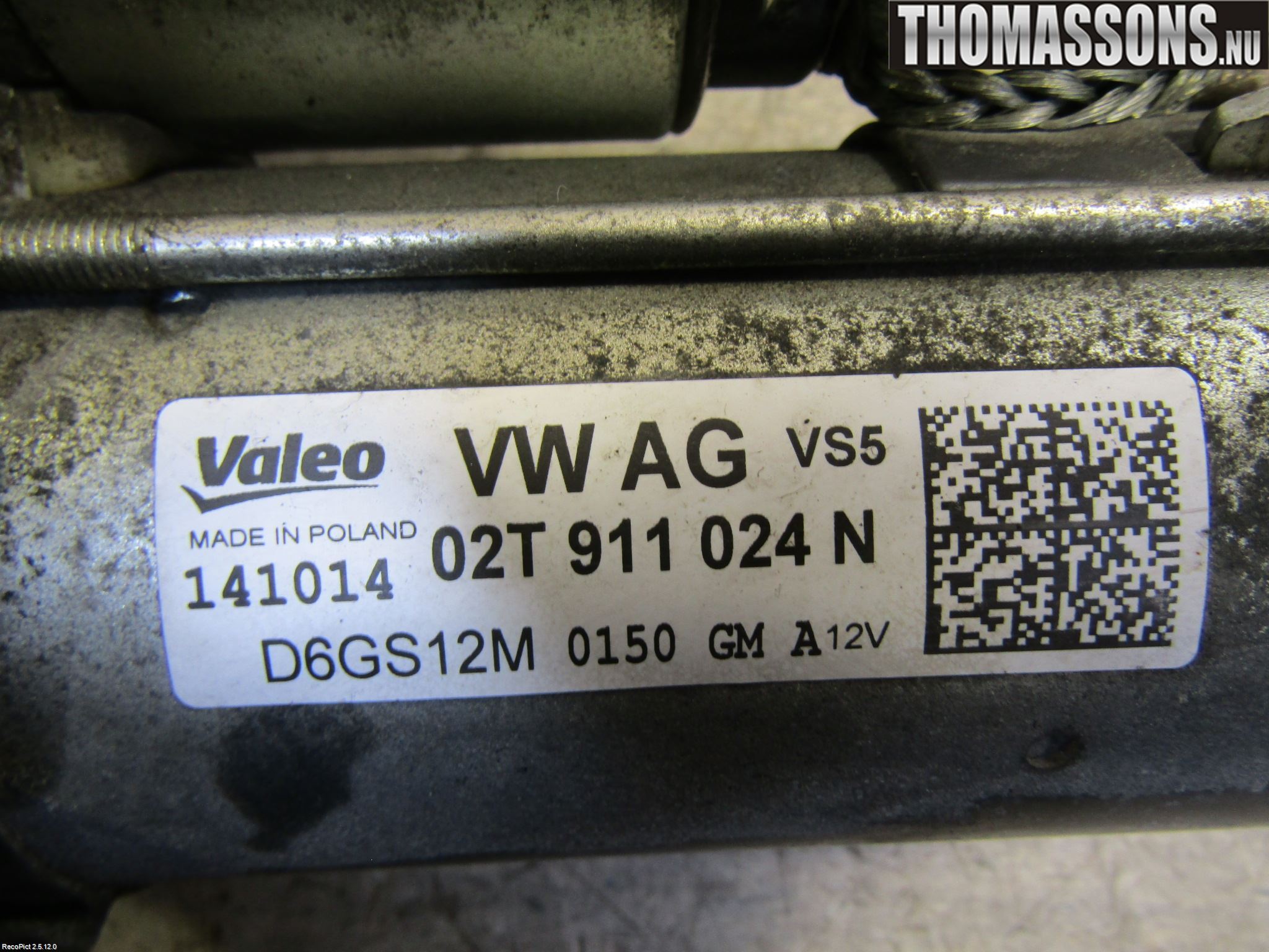 Skoda PRAKTIK Startmotor