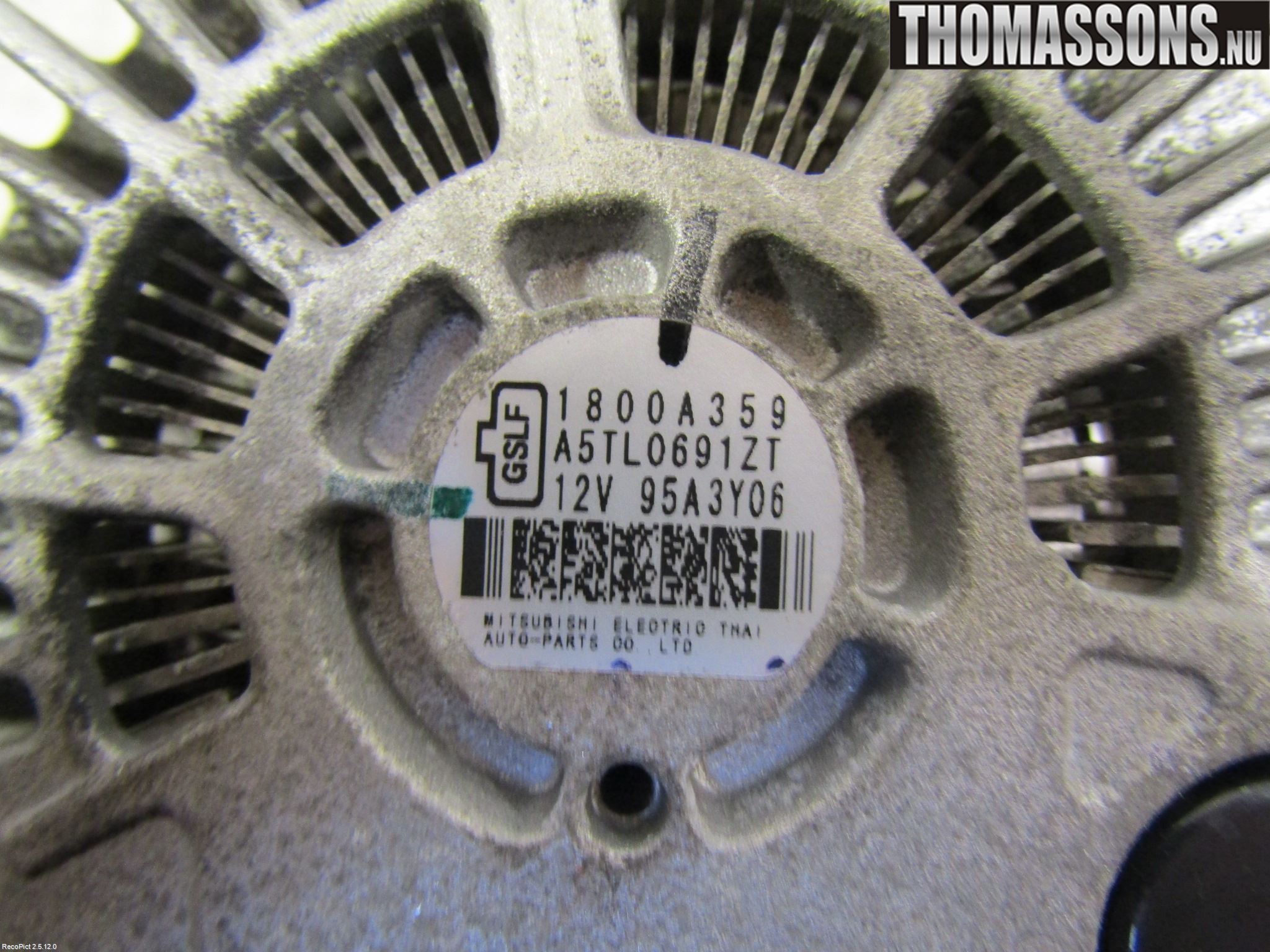 Mitsubishi SPACE STAR 13- Generator