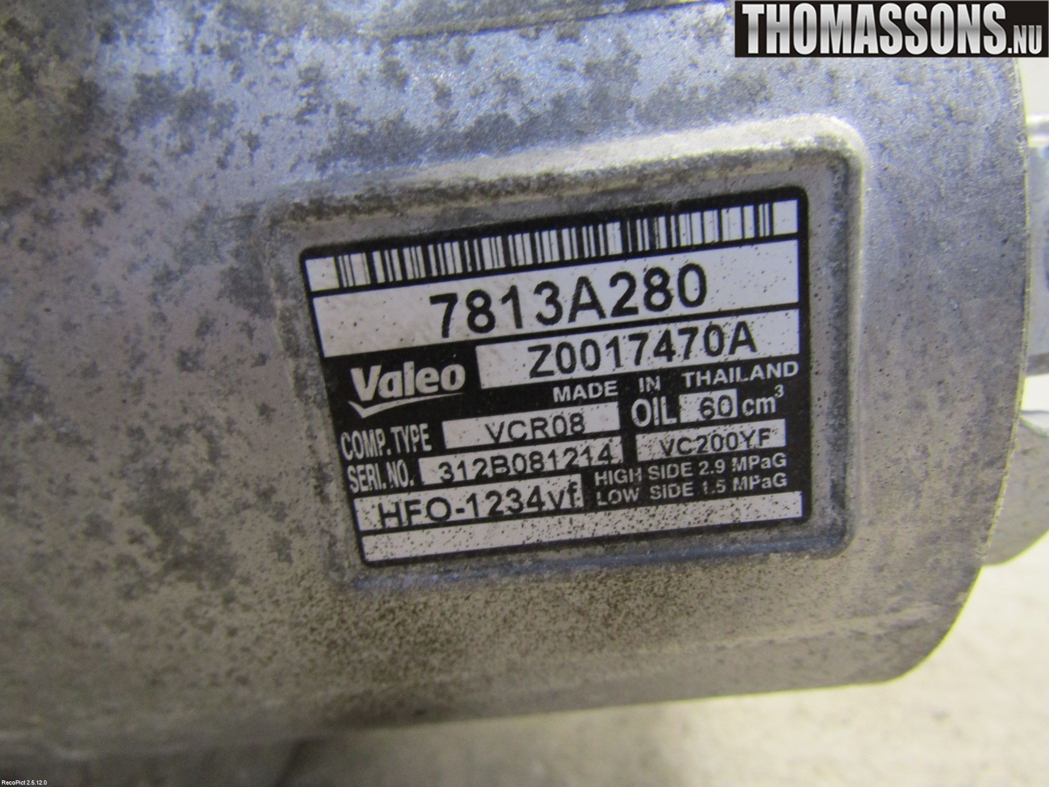 Mitsubishi SPACE STAR 13- Ac Kompressor