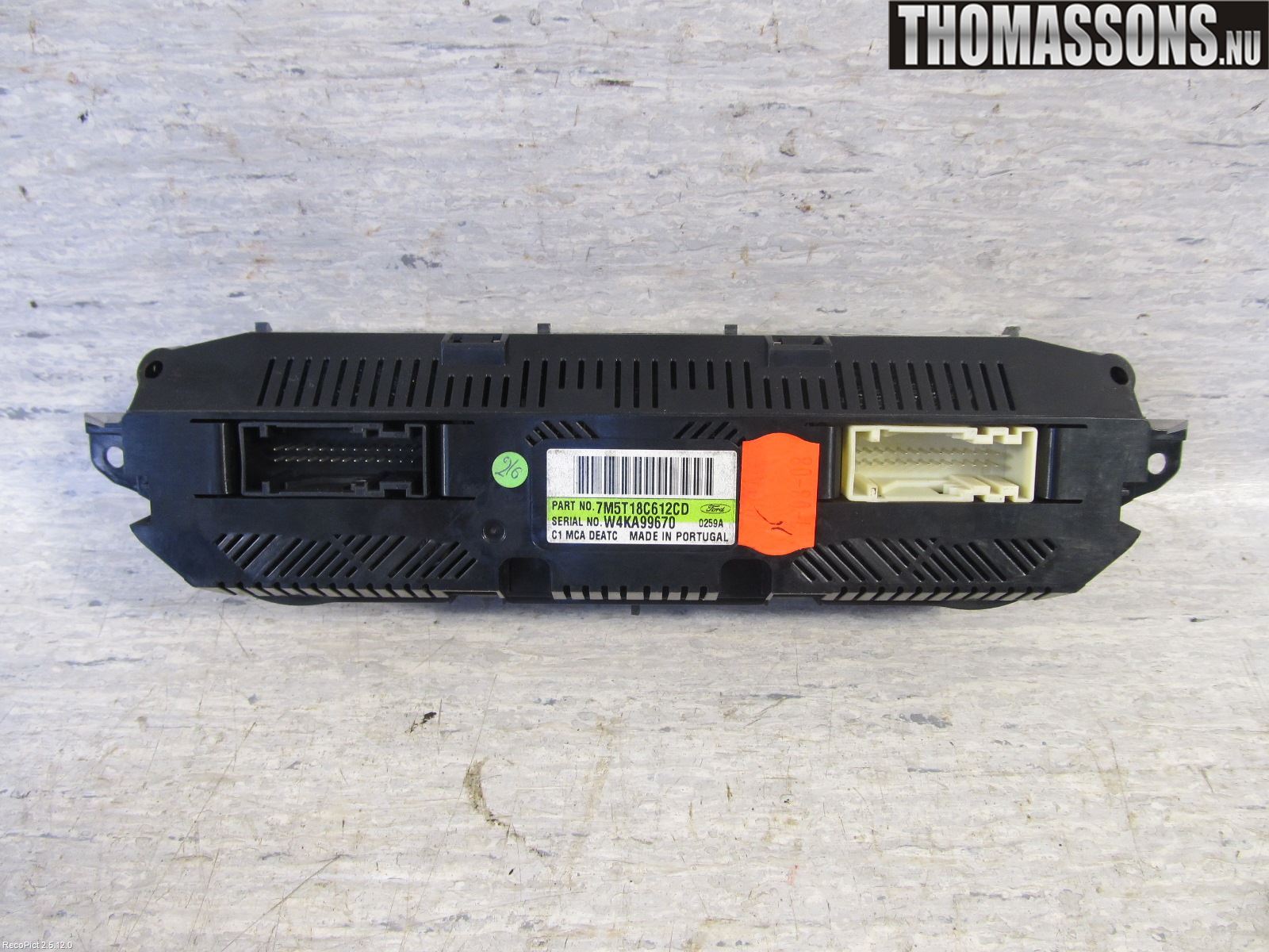 Ford FOCUS 08-11 Ac Styrenhet Ac Manöveren