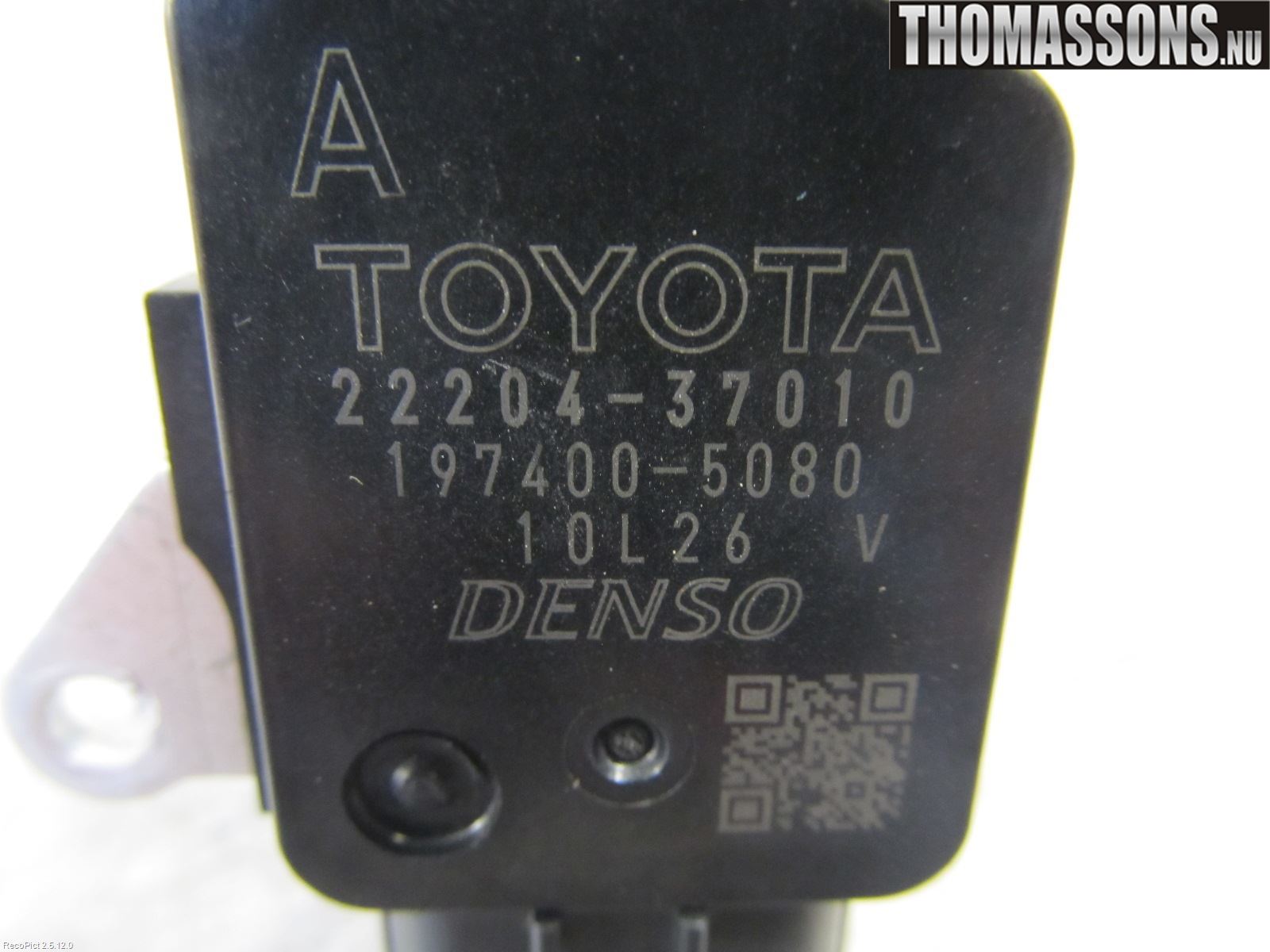 Toyota AURIS 10-12 Injluftmassamätare