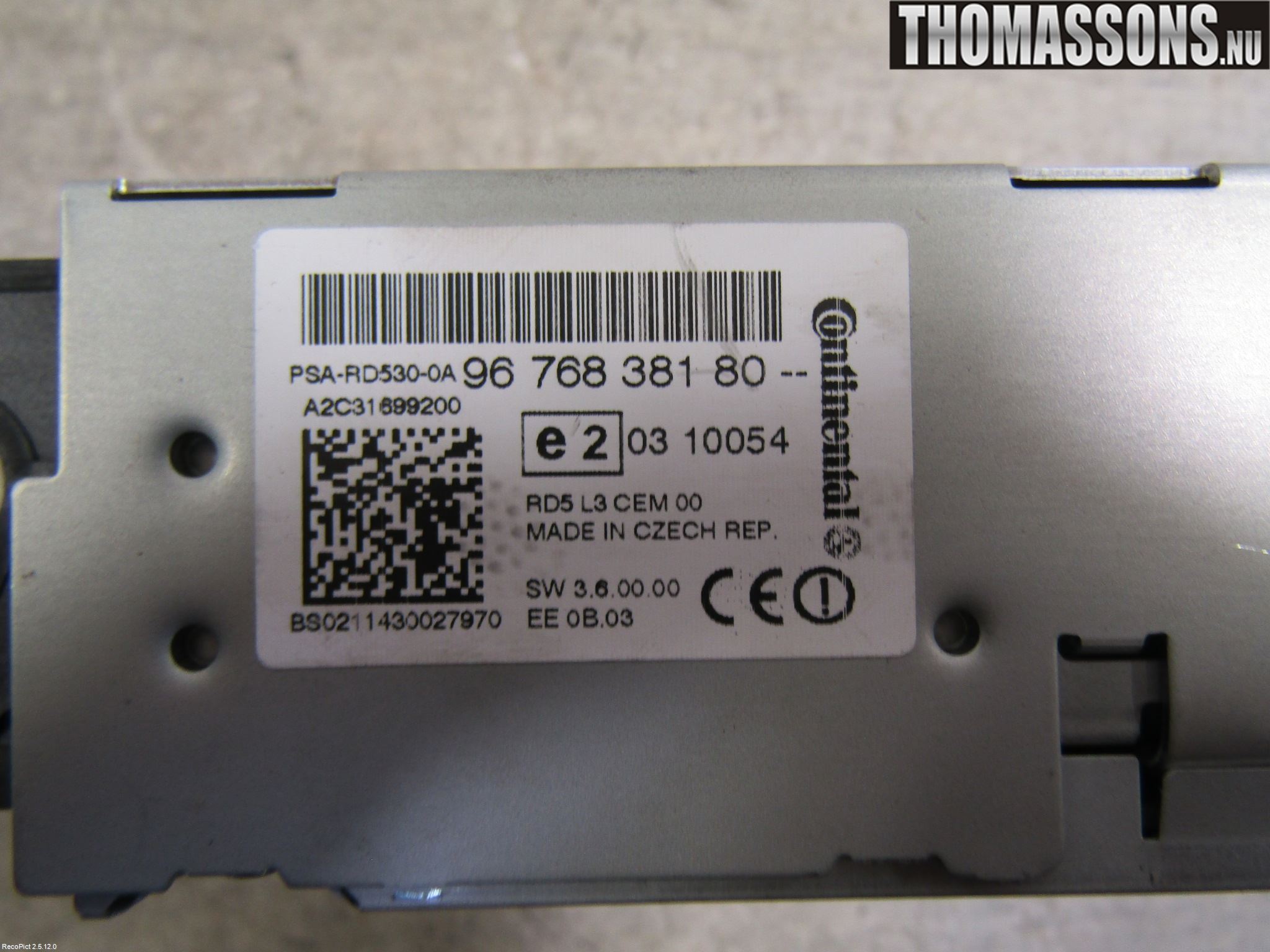 Citroen C4 II 11-18 Radio