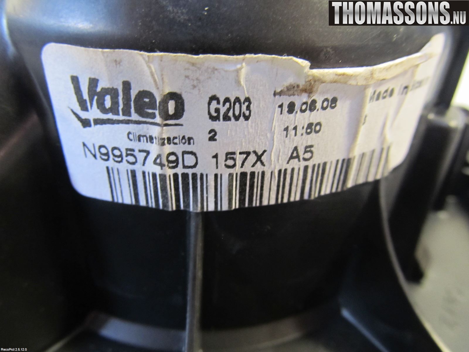 Seat ALTEA Värmefläkt