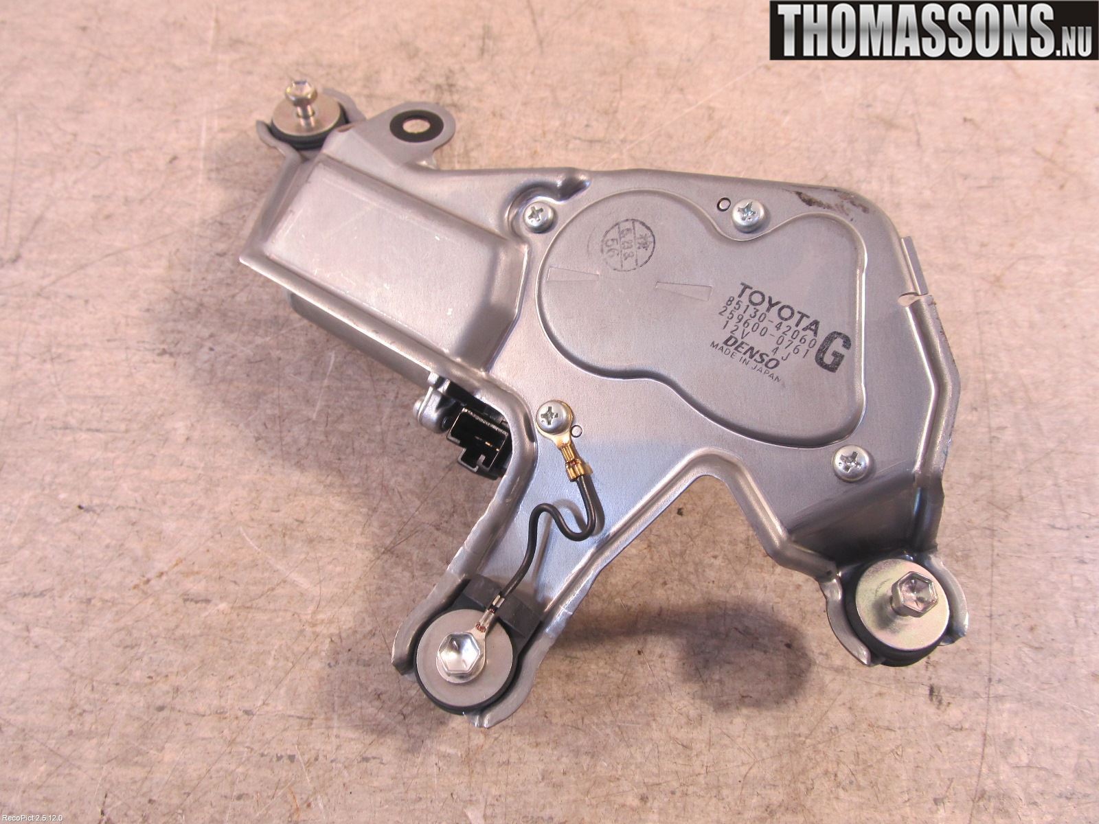 Toyota RAV 4 06-12 Torkarmotor Baklucka