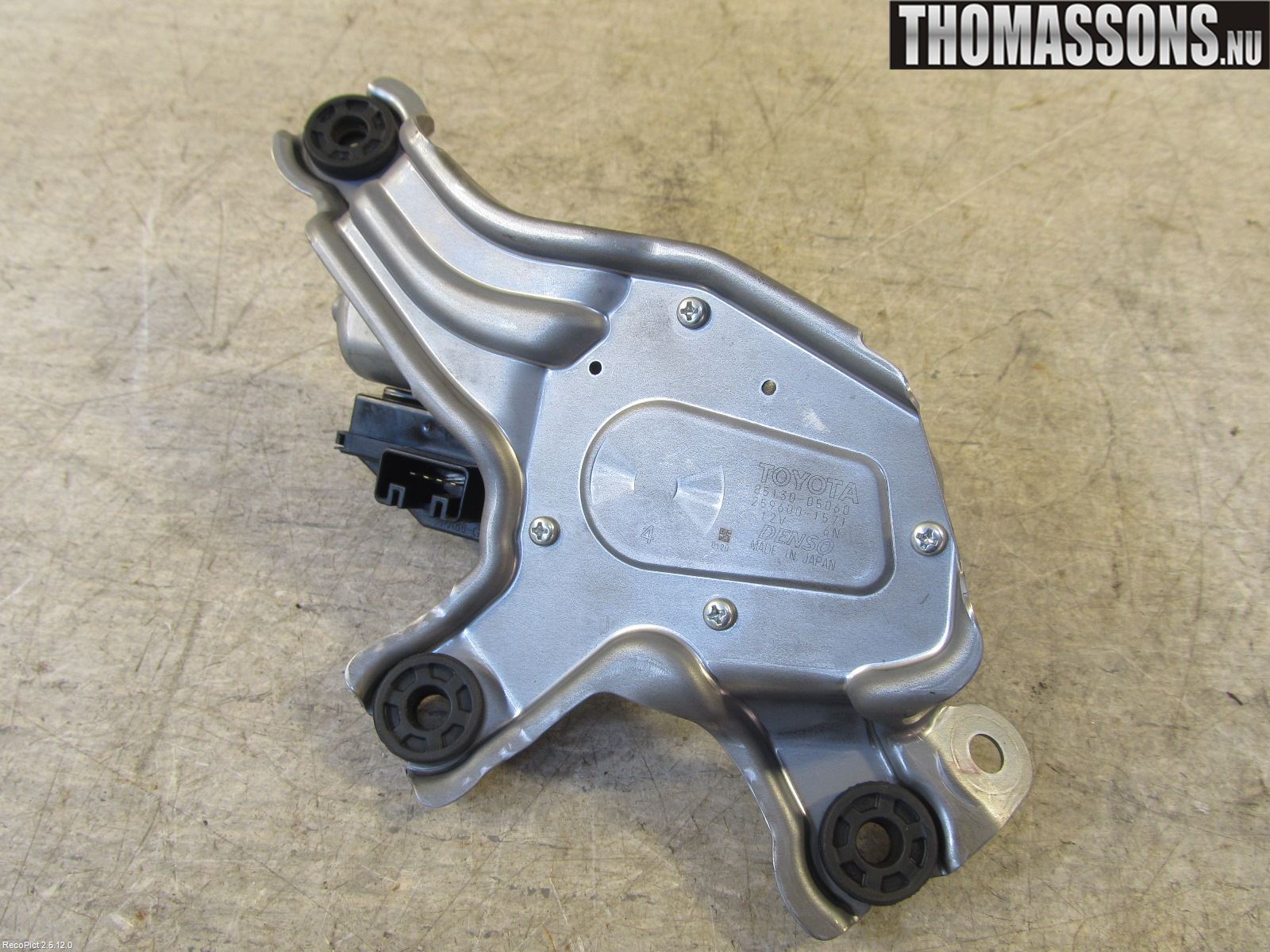 Toyota AVENSIS 09-15 Torkarmotor Baklucka