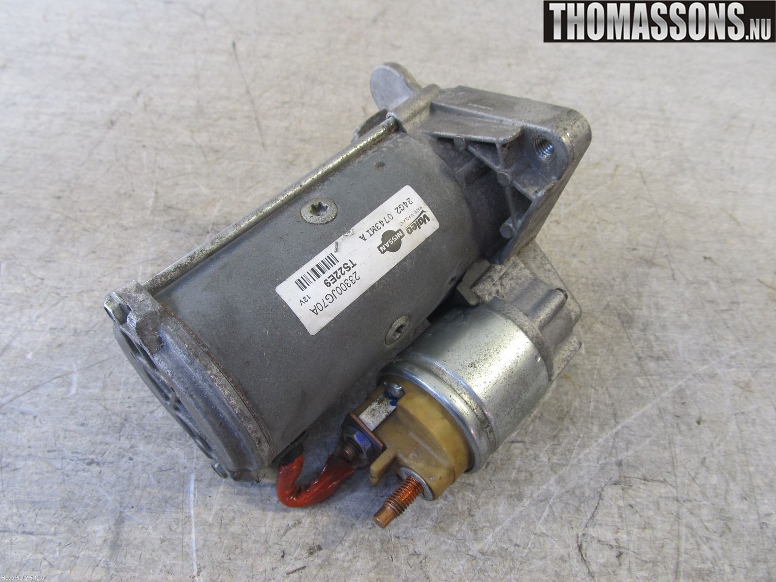 Nissan QASHQAI+2  10-14 Startmotor Diesel