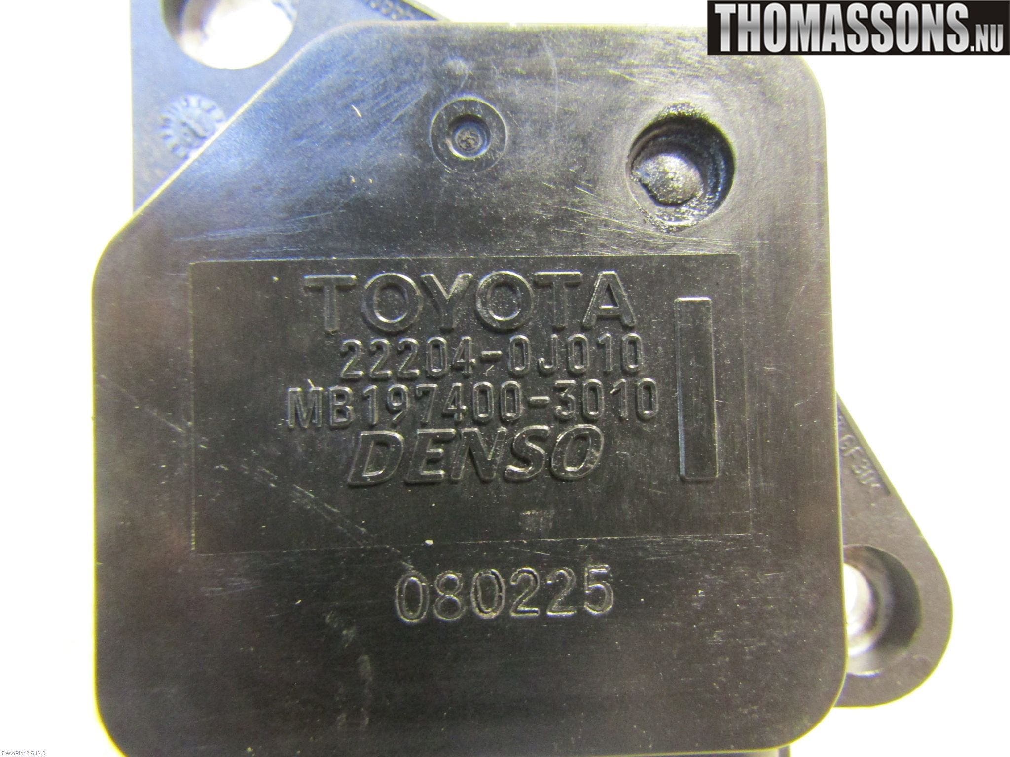 Toyota AVENSIS 07-08 Injluftmassamätare