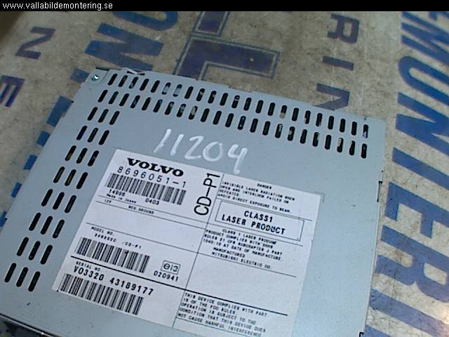 Volvo V50 04-07 Cd Radio - Multimediapanel