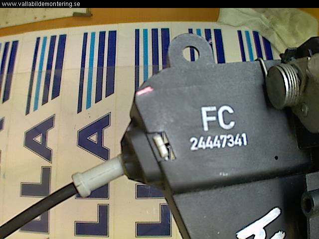 Opel VECTRA C 02-05 Låskista-Dörrlås