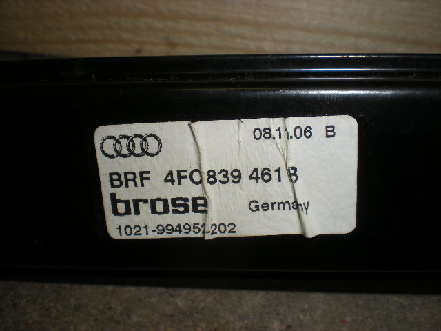 Audi A6/S6     05-11 Fönsterhissmekanism