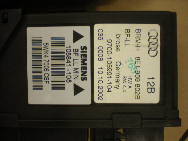 Audi A4/S4 01-05 Fönsterhissmotor