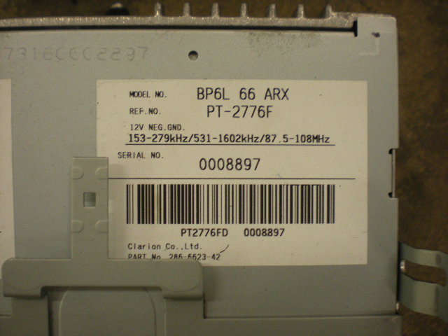 Mazda 3 I 07-08 Cd Radio - Multimediapanel