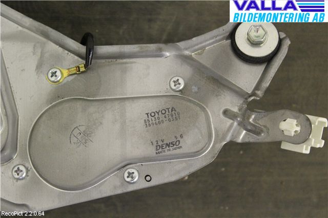 Toyota PRIUS NWH20 04-08 Torkarmotor Baklucka