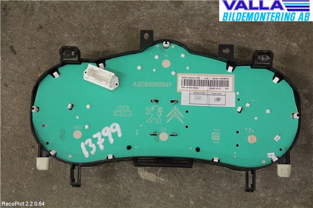 Peugeot 207 Instrument Komb