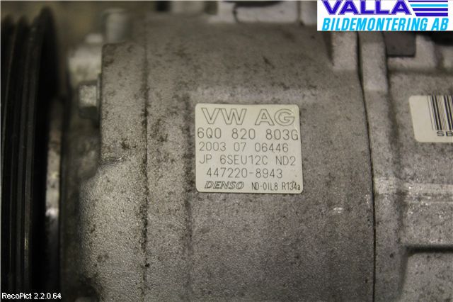 Skoda FABIA 99-07 Ac Kompressor