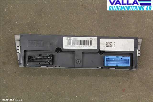Opel VECTRA C 02-05 Ac Styrenhet Ac Manöveren