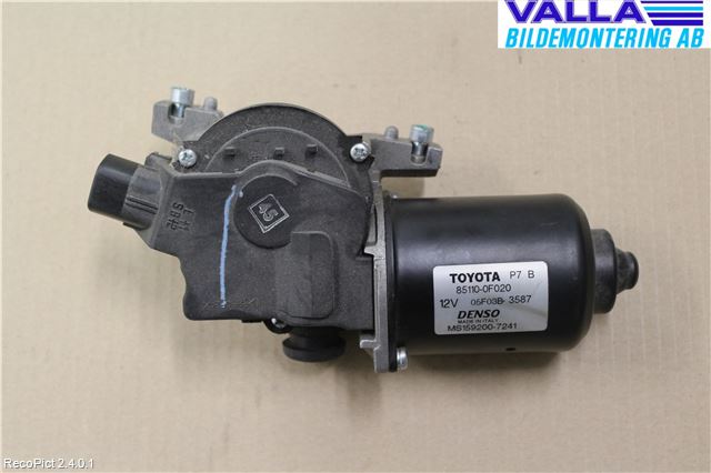 Toyota COROLLA VERSO 04-07 Torkarmotor Vindruta