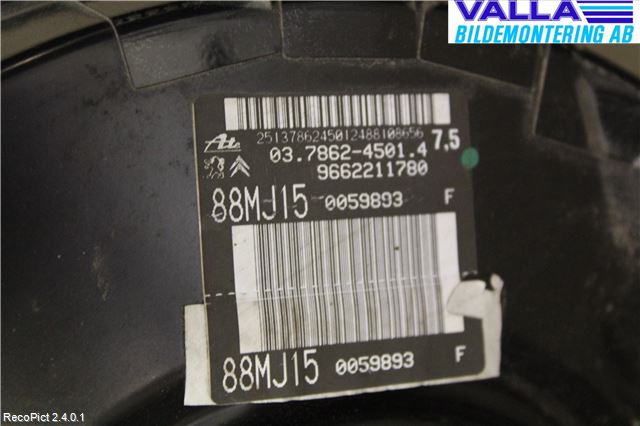 Citroen C5 08-17 Bromsservo