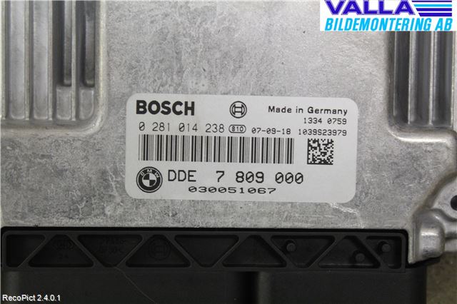 BMW 1 E87/81 5D/3D 03-11 Styrenhet Inspump Diesel