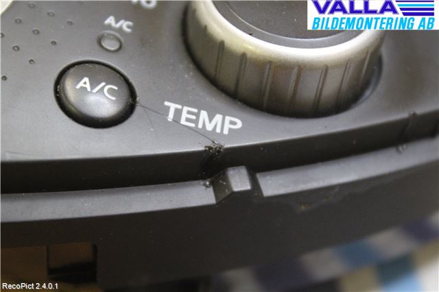 Nissan PRIMERA 02-07 Ac Styrenhet Ac Manöveren