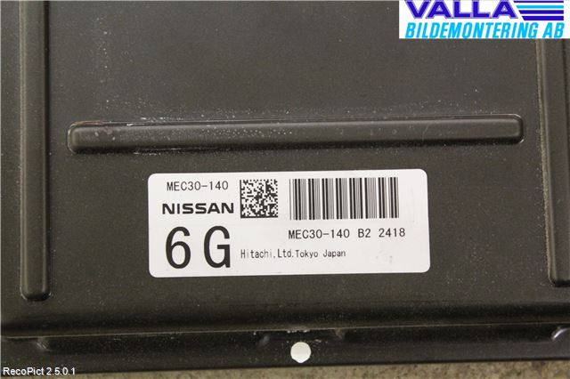 Nissan PRIMERA 02-07 Styrenhet Insprut Bensin