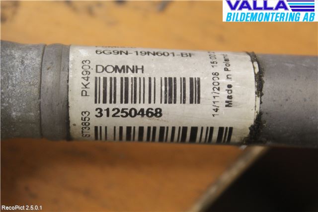 Volvo V70 08-13 Ac Slang-Rör