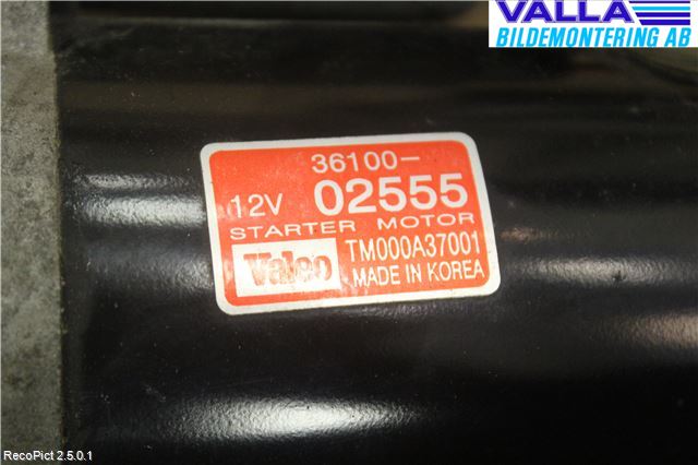 Hyundai i10 PA 08-13 Startmotor