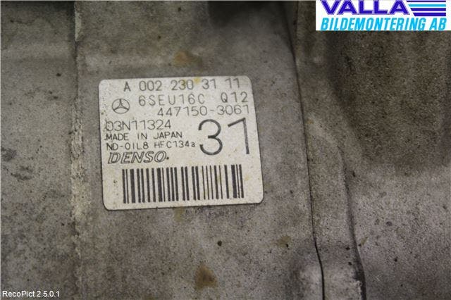 Mercedes-Benz MB E-KLASS (W212) 09-16 Ac Kompressor