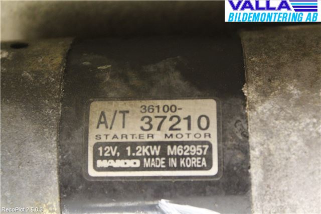 Hyundai COUPÉ Startmotor