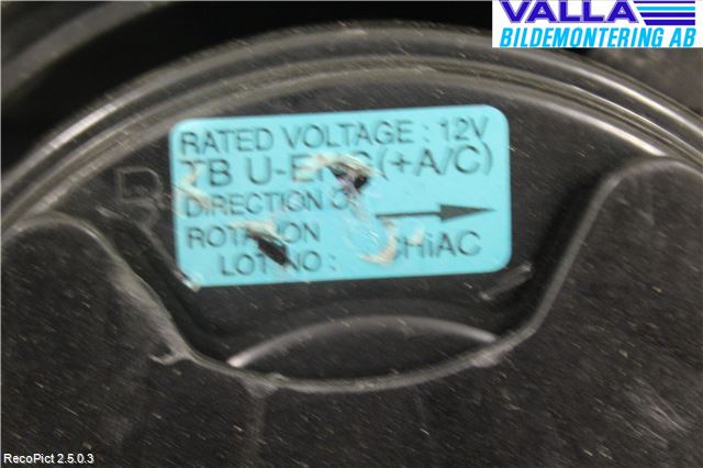 Hyundai GETZ Kylfläkt El