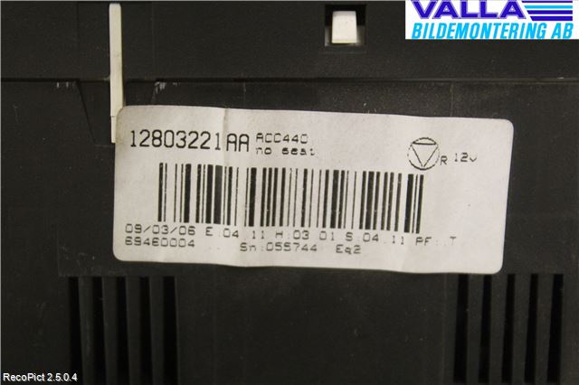 Saab 9-3 VER 2 Ac Styrenhet Ac Manöveren