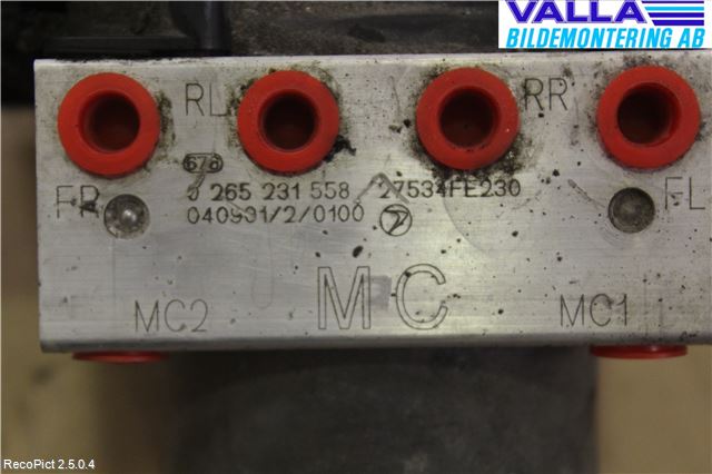 Subaru IMPREZA II  03-05 Abs Hydraulaggregat