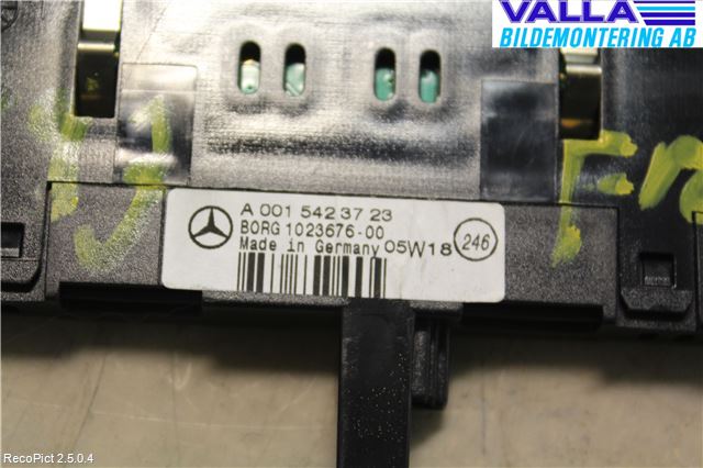 Mercedes-Benz MB R-KLASS (W251) 05-13 El Övrigt