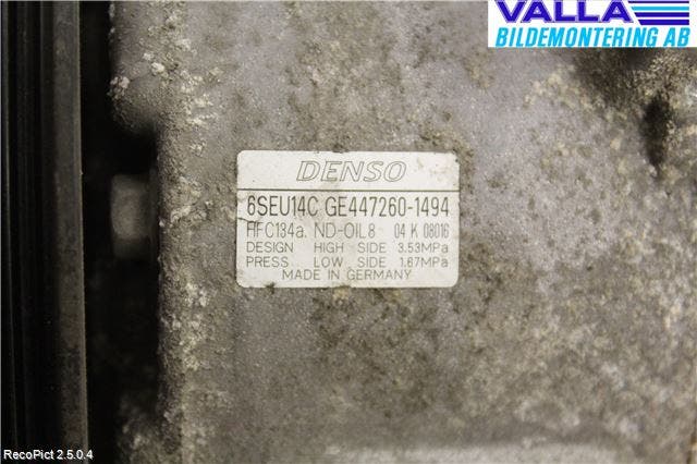 Toyota AURIS 07-09 Ac Kompressor