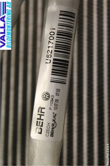 Skoda PRAKTIK Ac Förångare