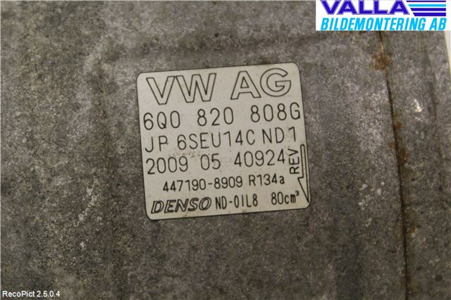 Skoda PRAKTIK Ac Kompressor