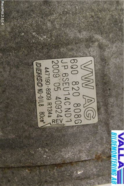 Skoda PRAKTIK Ac Kompressor